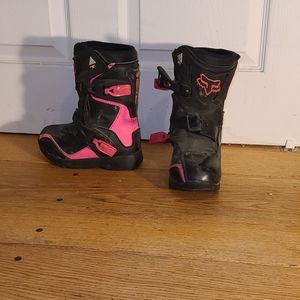 Motocross girl boots
